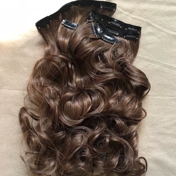 24” 16 Clips hair extension clip in main image 8